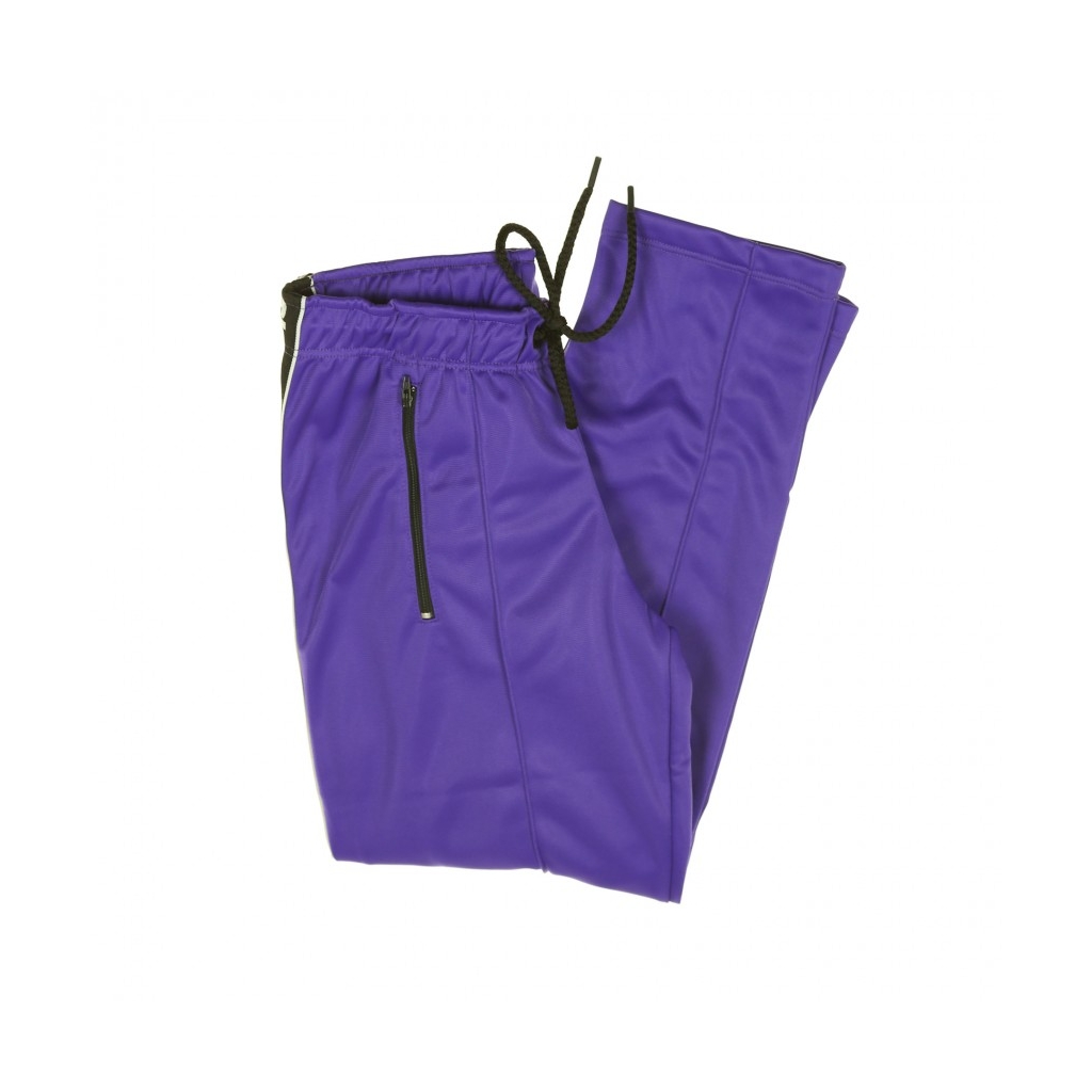 PANTALONE TUTA STRAIGHT TROUSERS LOGO BANDS PURPLE