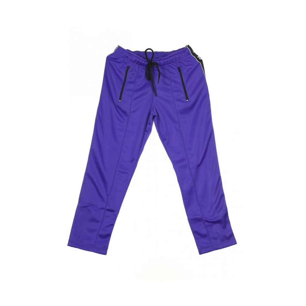 PANTALONE TUTA STRAIGHT TROUSERS LOGO BANDS PURPLE