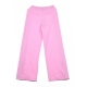 PANTALONE TUTA TROUSERS LOGO BAND PINK