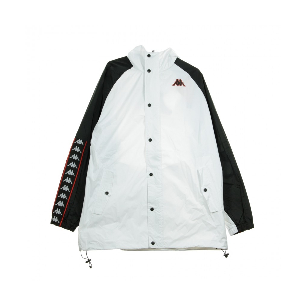 WINDBREAKER BANDA CLACK WHITE/BLACK/RED