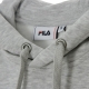 FELPA CAPPUCCIO NIGHT BLOCKED HOODIE LIGHT GREY MEL/BROS/BRIGHT WHITE