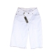 PANTALONE CORTO BOOM BAP WOMAN SHORT JEANS EVE White unico