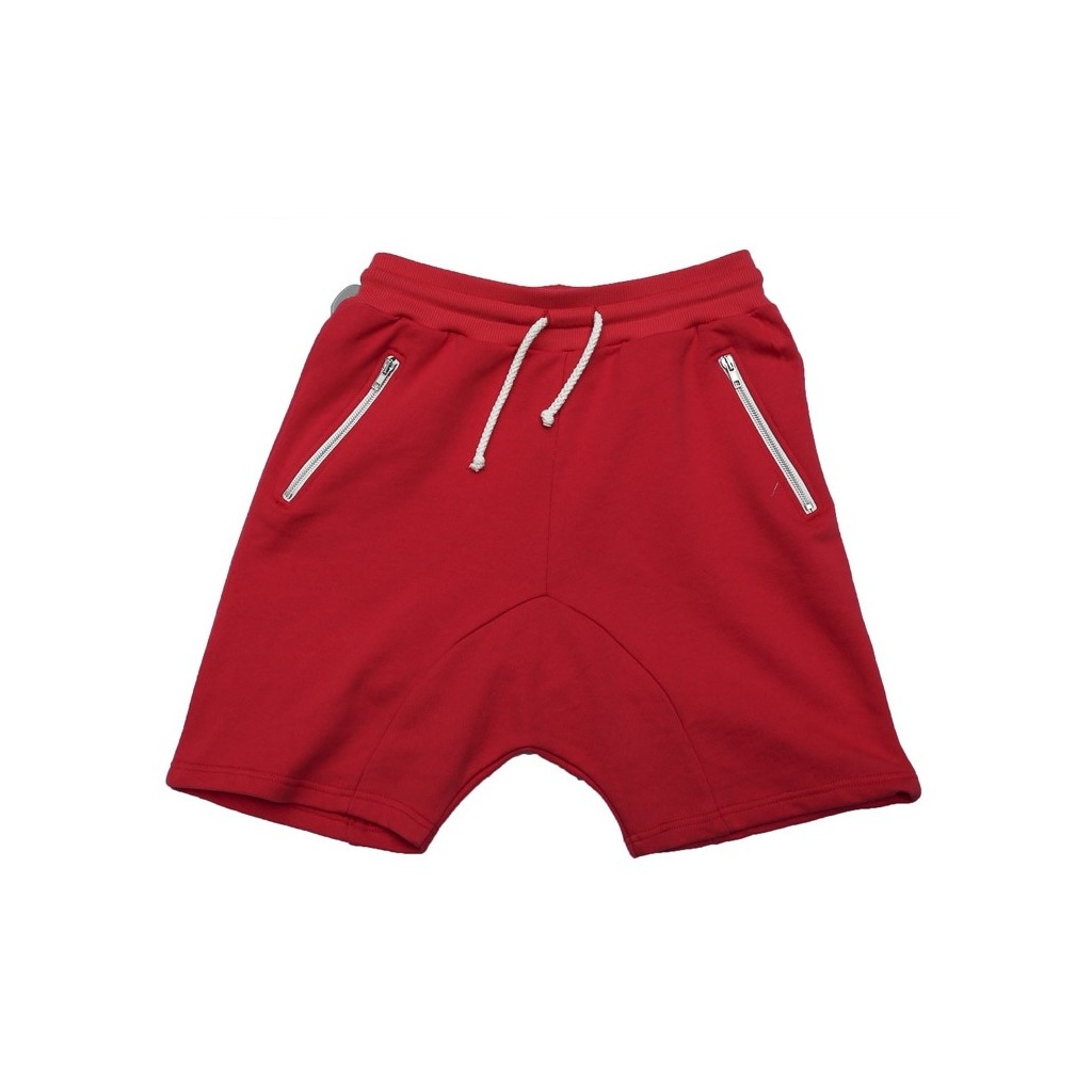 PANTALONE CORTO SHOESHINE SHORT SWEATSHIRT E6SU04 Red unico