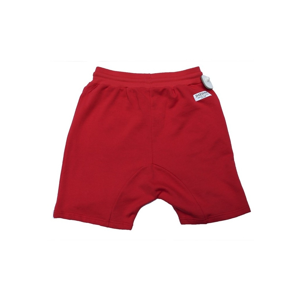 PANTALONE CORTO SHOESHINE SHORT SWEATSHIRT E6SU04 Red unico