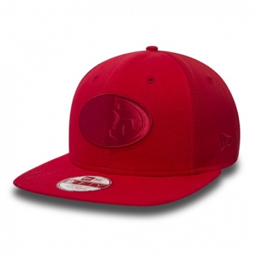 CAPPELLO SNAPBACK NE REMIX EMBOSSED SAF49E ROSSO/ROSSO