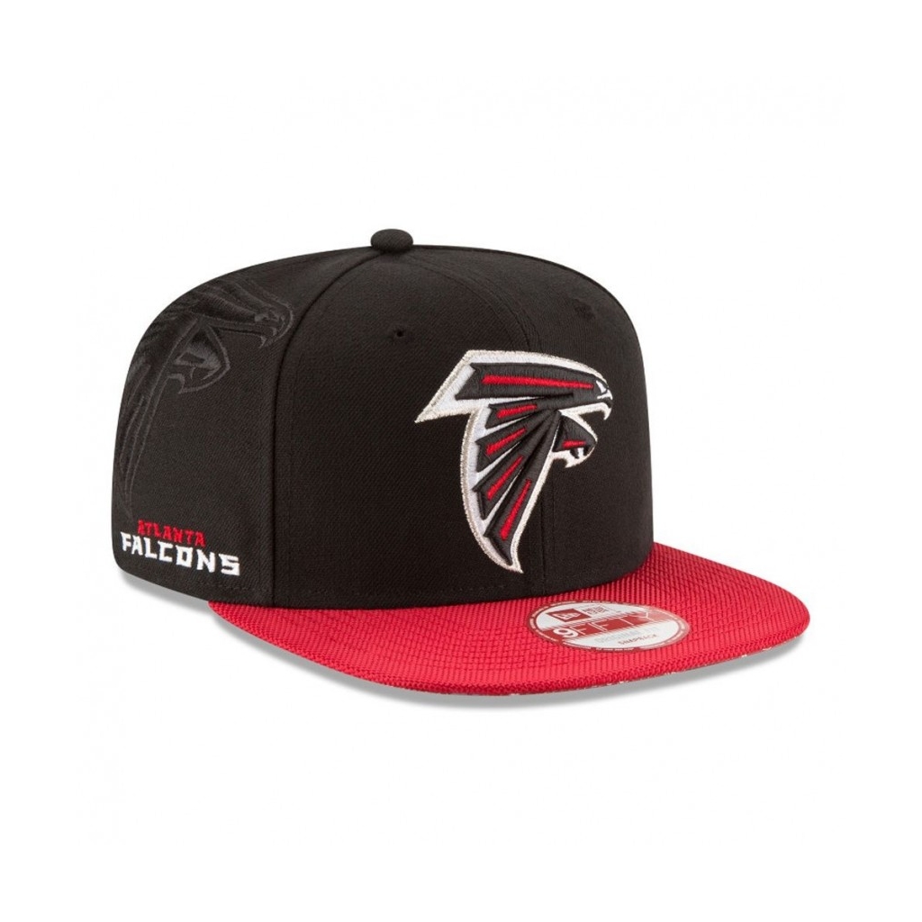 CAPPELLO SNAPBACK NFL SIDELINE ATLFAL NERO/ROSSO