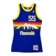 CANOTTA SWINGMAN JERSEY DIKEMBE MUTOMBO NO55 DENNUG LIGHT BLUE