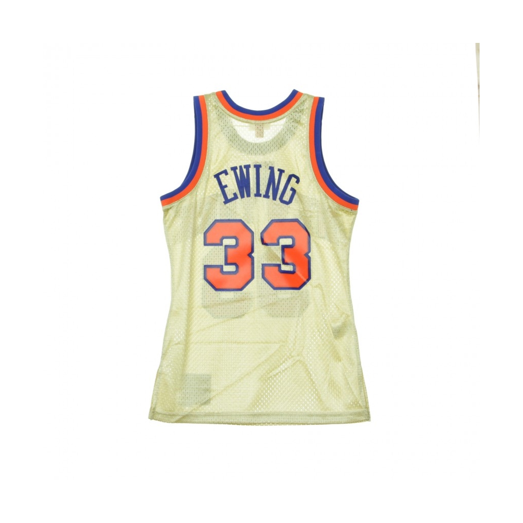 CANOTTA SWIMGMAN JERSEY PATRICK EWING 1991-92 NEYKNI GOLD/OTC