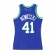 CANOTTA NBA SWINGMAN JERSEY DIRK NOWITZKI NO41 1998-99 DALMAV ROAD ORIGINAL TEAM COLORS