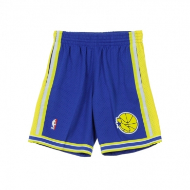 PANTALONE CORTO NBA SWINGMAN SHORTS 1995-96 GOLWAR ROAD ORIGINAL TEAM COLORS