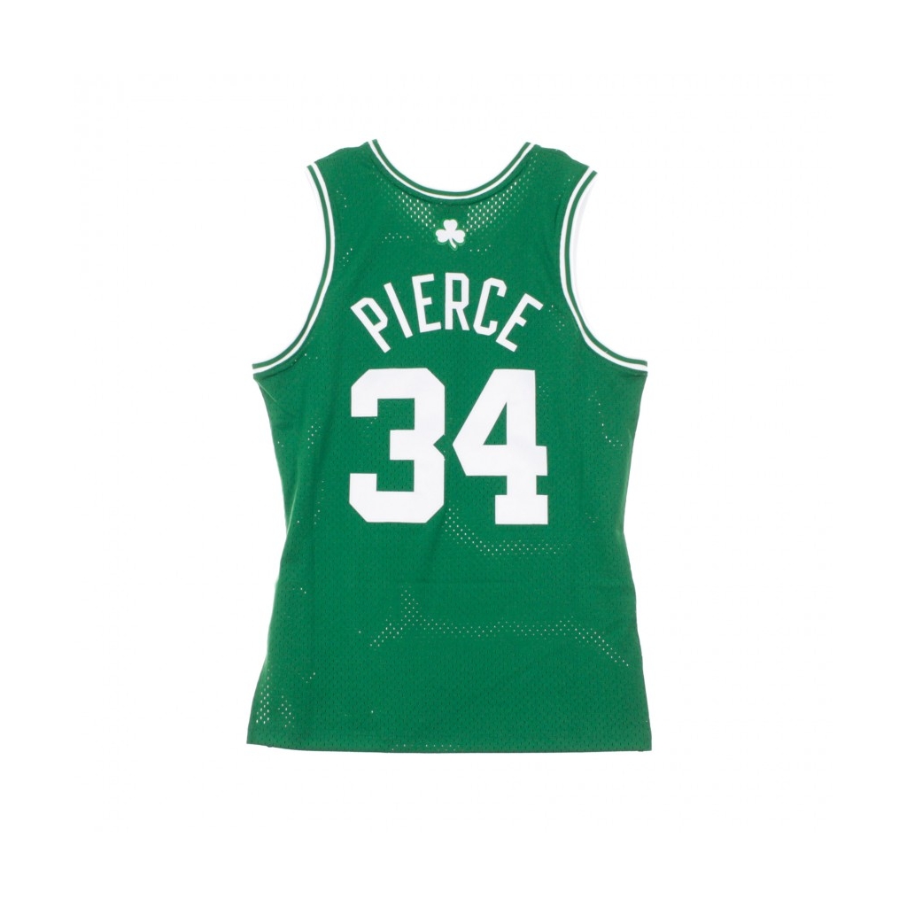 CANOTTA BASKET NBA SWINGMAN JERSEY PAUL PIERCE NO34 2007-08 BOSCEL ROAD ORIGINAL TEAM COLORS