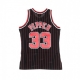 CANOTTA BASKET NBA SWINGMAN JERSEY SCOTTIE PIPPEN NO33 1995-96 CHIBUL ALTERNATE ORIGINAL TEAM COLORS