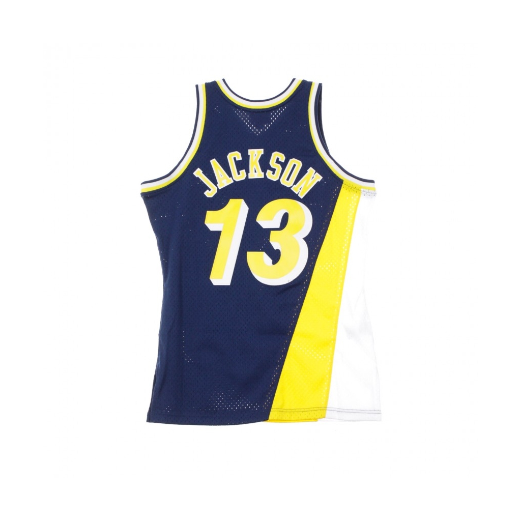 CANOTTA BASKET NBA SWINGMAN JERSEY MARK JACKSON NO13 1996-97 INDPAC ROAD ORIGINAL TEAM COLORS