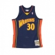 CANOTTA BASKET NBA SWINGMAN JERSEY STEPHEN CURRY NO30 2009-10 GOLWAR ROAD ORIGINAL TEAM COLORS