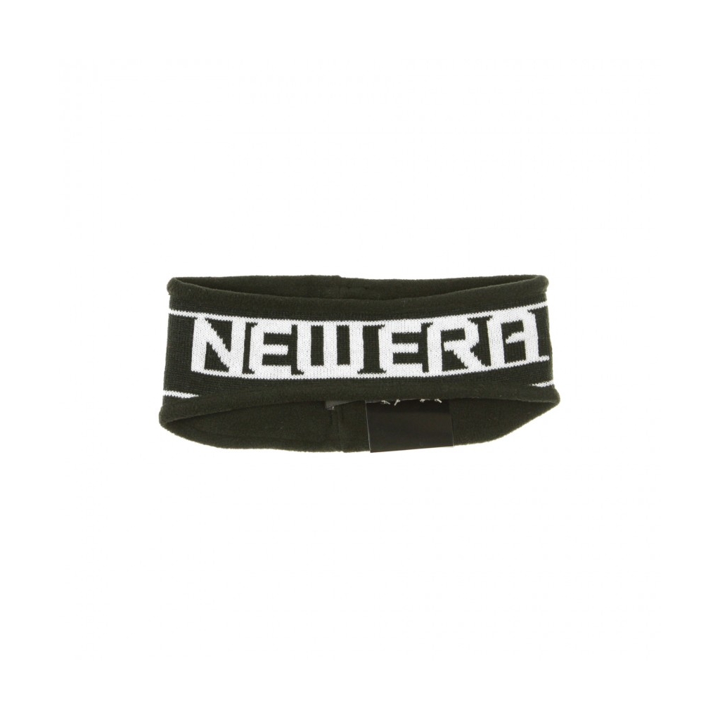 FASCETTA NEW ERA HEADBAND NE BLACK/WHITE