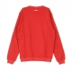 FELPA GIROCOLLO PURE CREW SWEAT TRUE RED