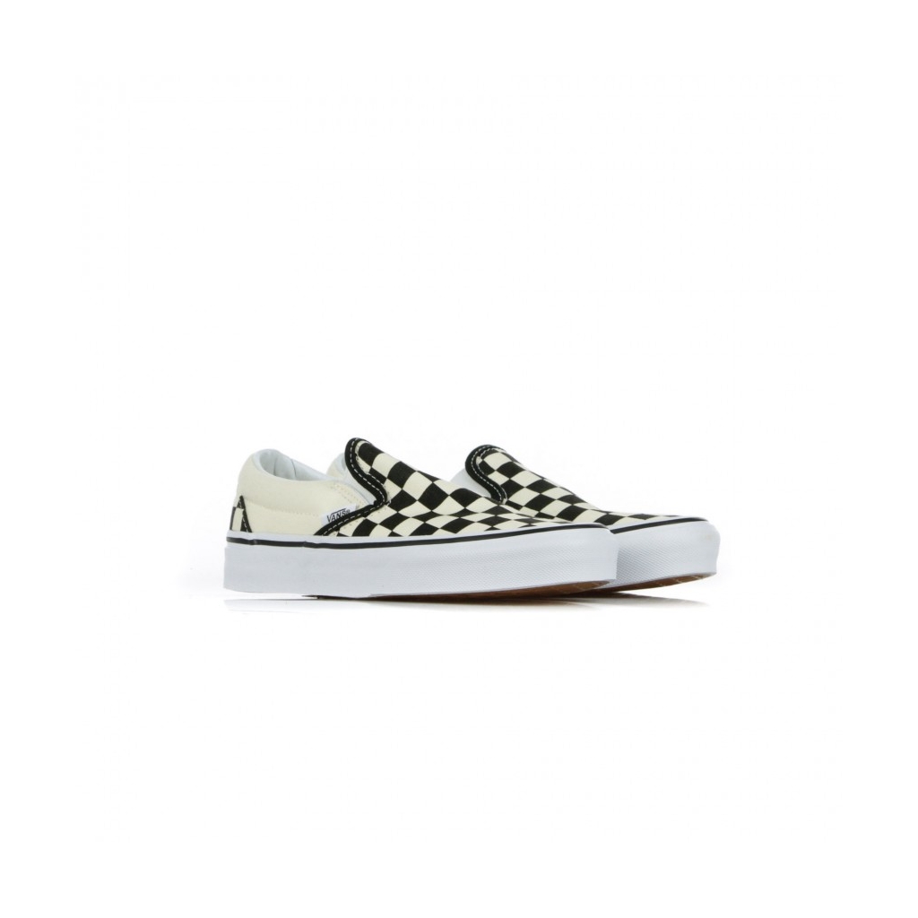 CLASSIC SLIP-ON SHOE BLACK / WHITE / WHITE