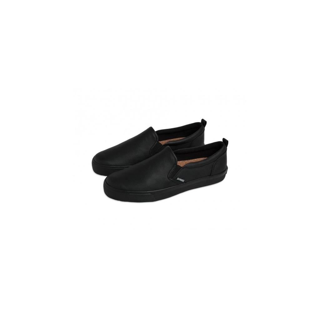 SCARPA BASSA DJINNS SHOES SLIDER LEATHER Black unico