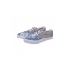 SCARPA BASSA DJINNS SHOES NICE PALMS-SPOTS Indigo/Grey/White unico