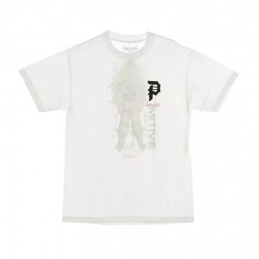 MAGLIETTA GOKU GLOW TEE X DRAGONBALLZ WHITE