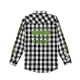 CAMICIA CAYLER  SONS SHIRT L/S LONG LEGEND FLANNEL White/Black/Olive unico