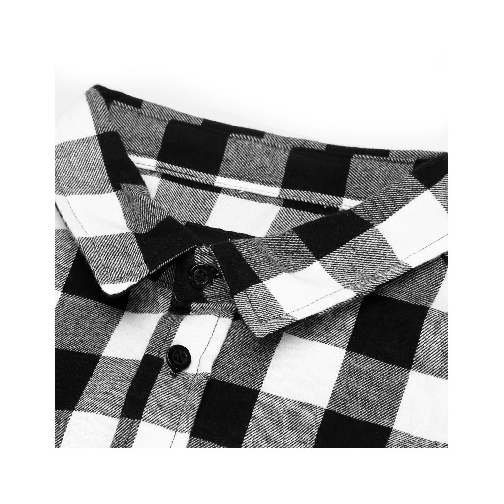 CAMICIA CAYLER  SONS SHIRT L/S LONG LEGEND FLANNEL White/Black/Olive unico