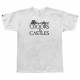 MAGLIETTA CROOKS  CASTLES T-SHIRT BONE CORPS Heather Grey unico