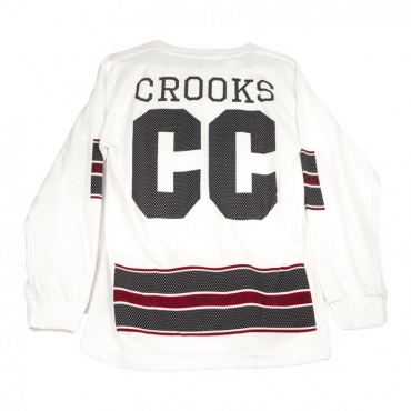 MAGLIETTA CROOKS TEAM T SHIRT BIANCO/MULTI