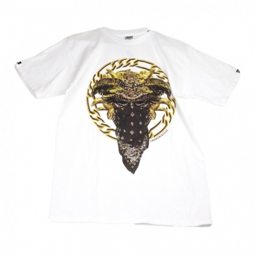 MAGLIETTA CULTIVATED LUX MEDUSA CREW TSHIRT BIANCO