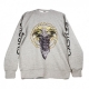 FELPA GIROCOLLO CULTIVATED LUX MEDUSA SWEATSHIRT GRIGIO MELANGE/MULTI