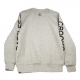 FELPA GIROCOLLO CULTIVATED LUX MEDUSA SWEATSHIRT GRIGIO MELANGE/MULTI