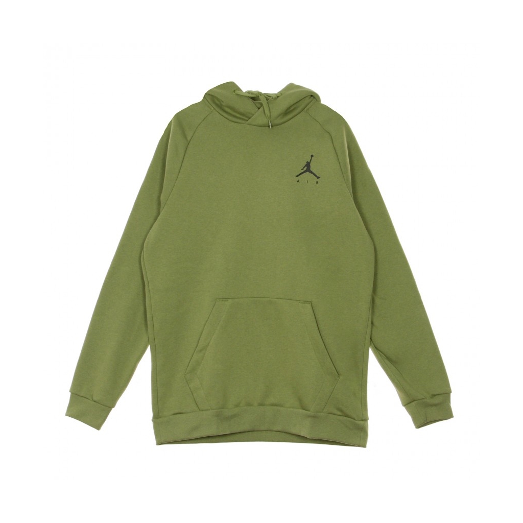 FELPA CAPPUCCIO JUMPMAN FLEECE PO THERMAL GREEN/BLACK