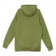 FELPA CAPPUCCIO JUMPMAN FLEECE PO THERMAL GREEN/BLACK