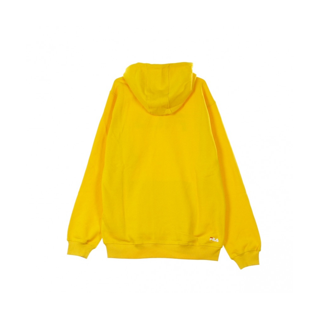 FELPA CAPPUCCIO CLASSIC PURE HOODY KANGAROO CITRUS