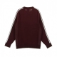 FELPA GIROCOLLO KNIT CREW MAROON