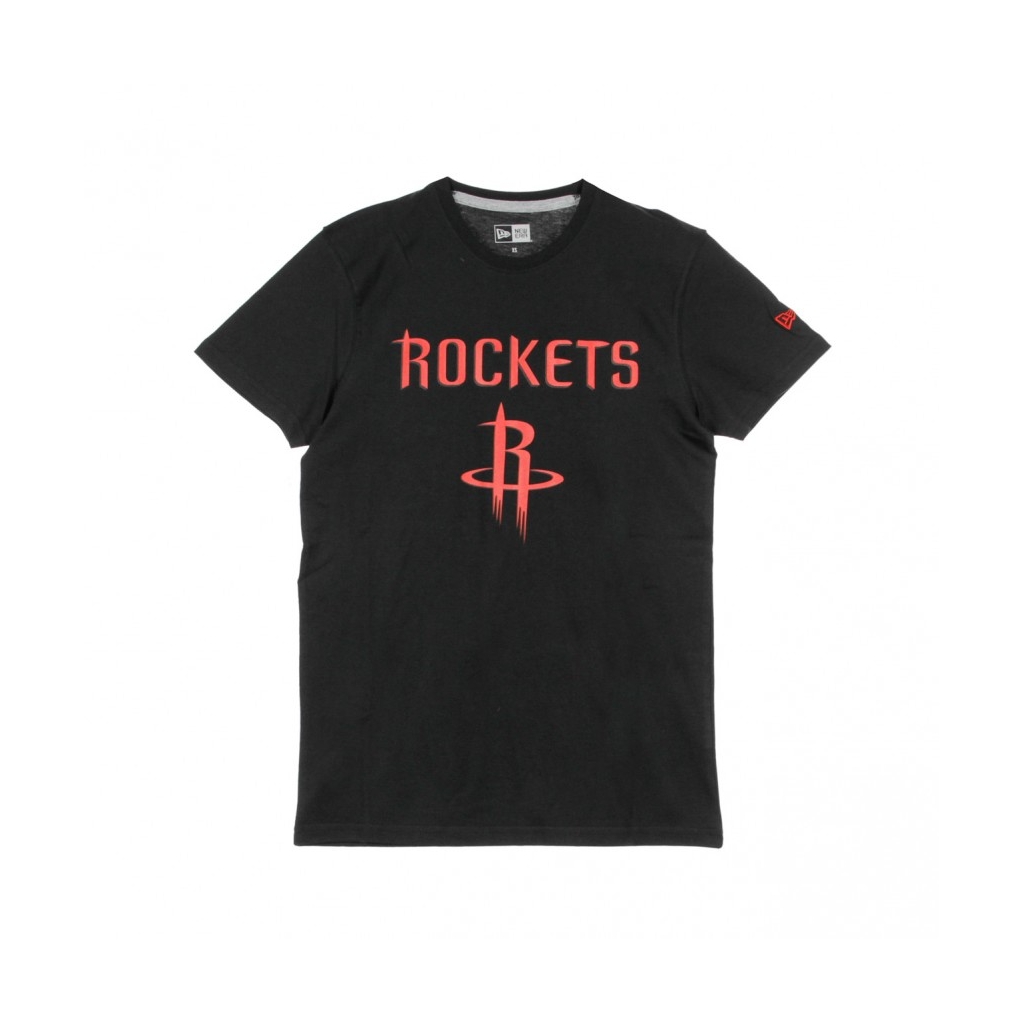 MAGLIETTA TEAM LOGO TEE HOUROC BLACK