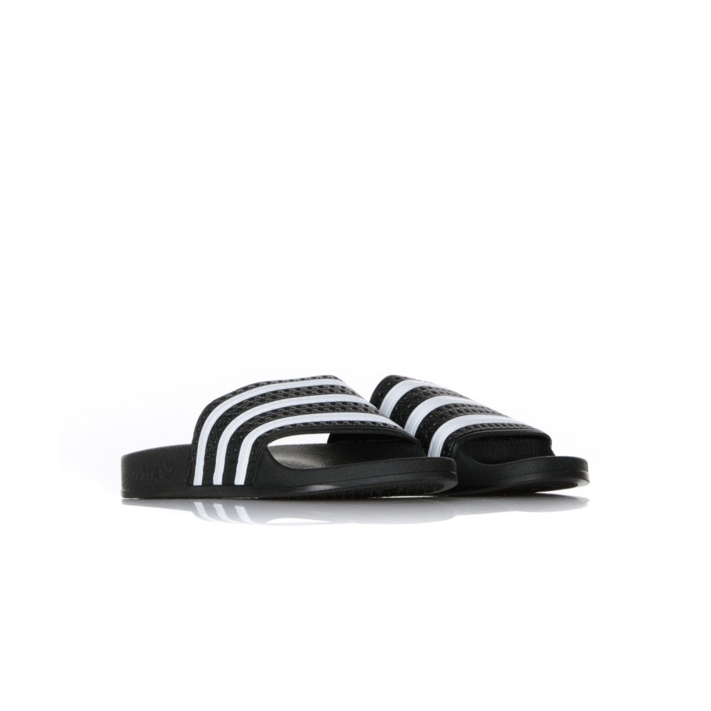 CIABATTE ADILETTE BLACK/WHITE/BLACK