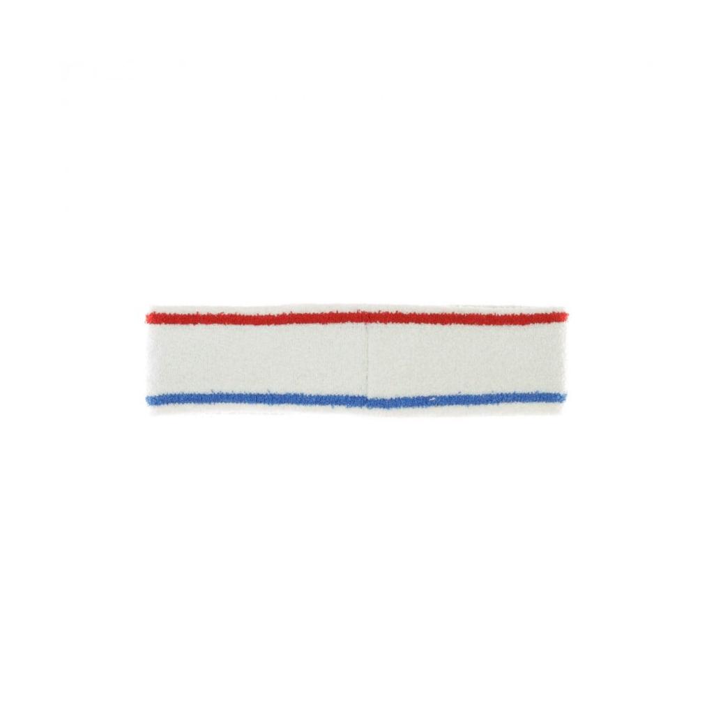 FASCETTA BERMUDA STRIPE HEADBAND WHITE/CIANO