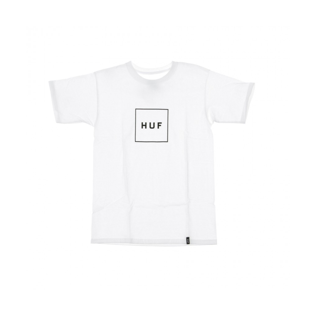 ESSENTIALS BOX LOGO WEISSES T-SHIRT