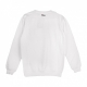 FELPA GIROCOLLO CLASSIC LOGO SWEAT BRIGHT WHITE