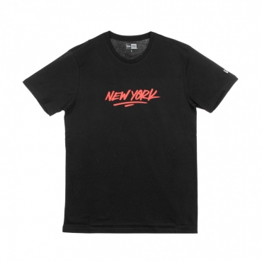 MAGLIETTA NE CONTEMPORARY TEE NEWERA BLACK/RED