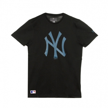 MAGLIETTA MLB SEASONAL TEAM LOGO TEE NEYYAN BLACK/DARK TURQUOISE