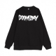 FELPA GIROCOLLO LOGO CREWNECK BLACK/WHITE