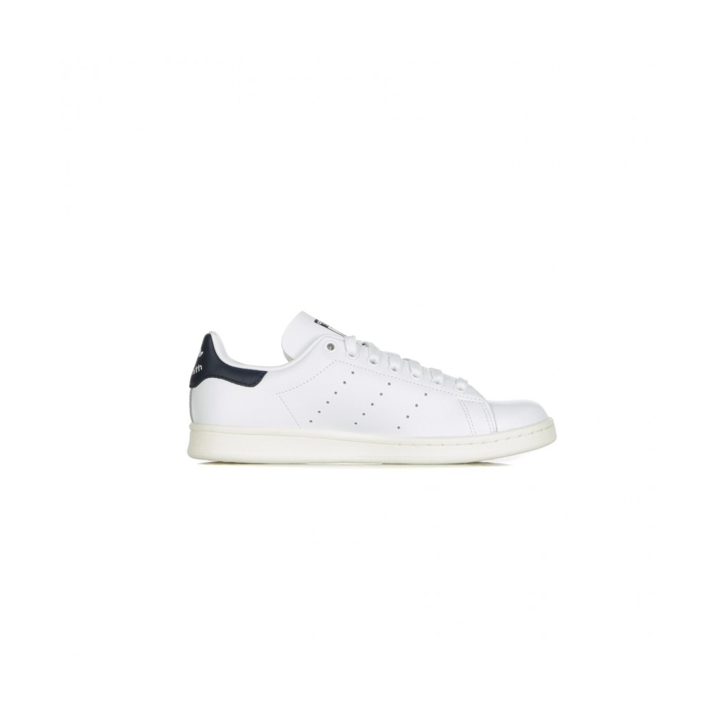 SCARPA BASSA STAN SMITH CLOUD WHITE/OFF WHITE/COLLEGIATE NAVY