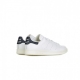 SCARPA BASSA STAN SMITH CLOUD WHITE/OFF WHITE/COLLEGIATE NAVY