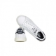 SCARPA BASSA STAN SMITH CLOUD WHITE/OFF WHITE/COLLEGIATE NAVY