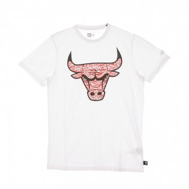 MAGLIETTA NBA PRINT INFILL TEE CHIBUL WHITE/ORIGINAL TEAM COLORS