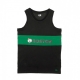 CANOTTA NBA COLOUR BLOCK TANK BOSCEL BLACK/ORIGINAL TEAM COLORS