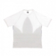 MAGLIETTA BIG TREFOIL COLORBLOCK TEE WHITE/ROYAL BLUE/TRACE KHAKI/BLACK