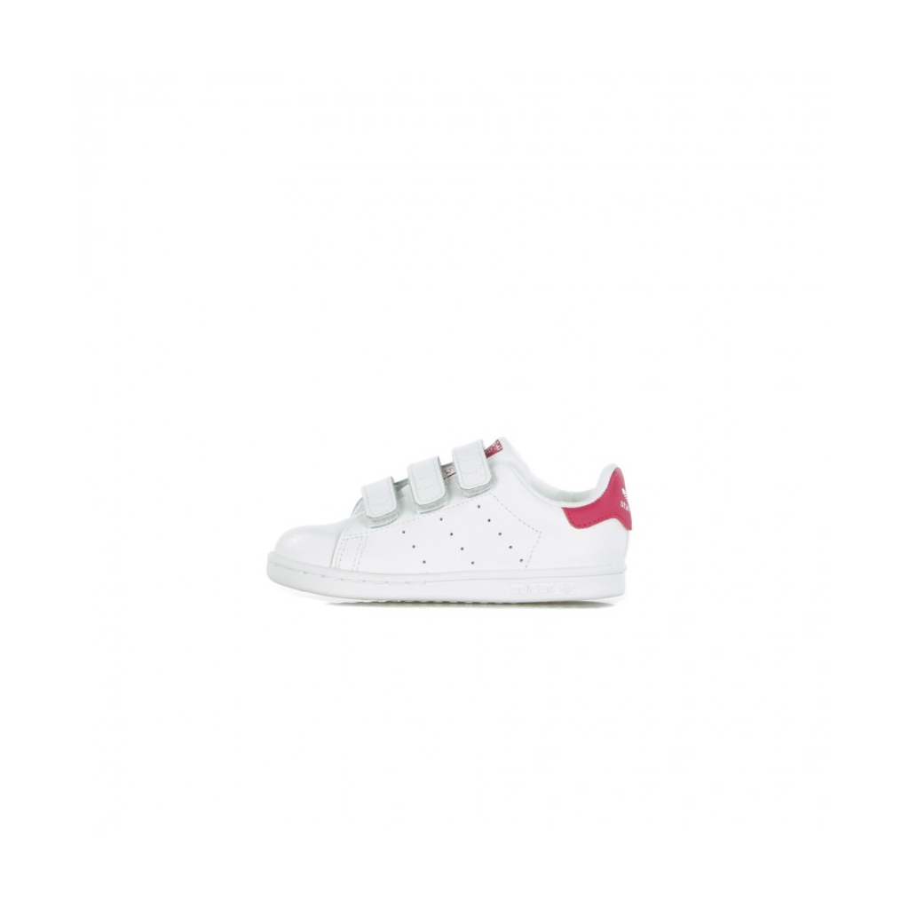 SCARPA BASSA STAN SMITH CF I CLOUD WHITE/CLOUD WHITE/BOLD PINK